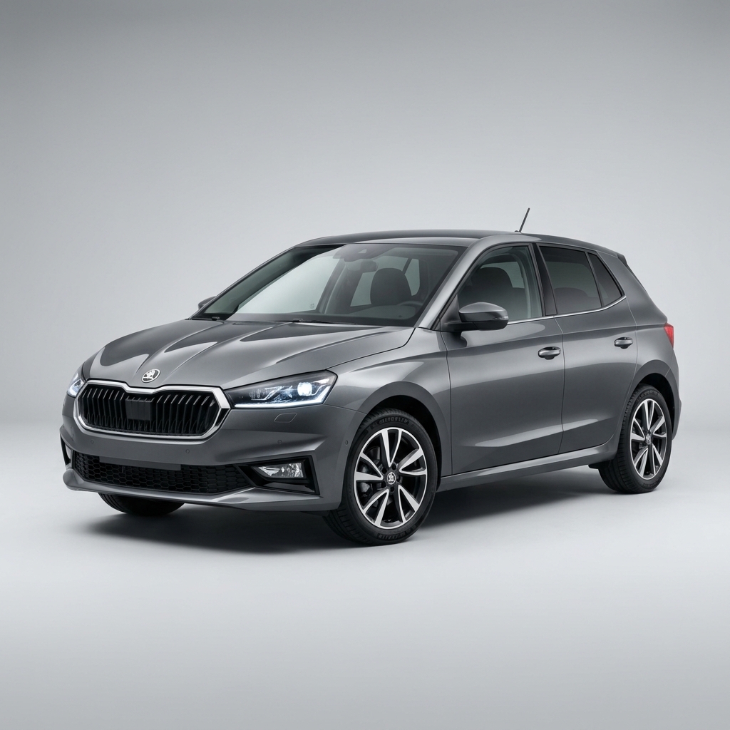 Skoda Fabia disponible à la location à Monastir